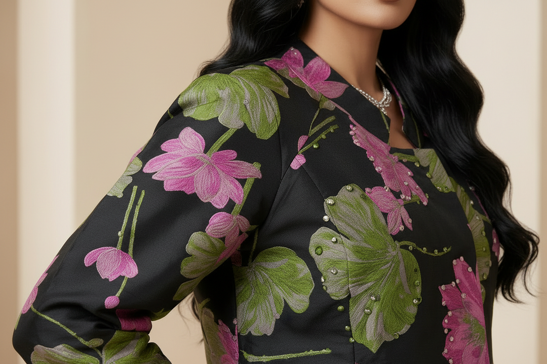 2 piece / full set jacquard