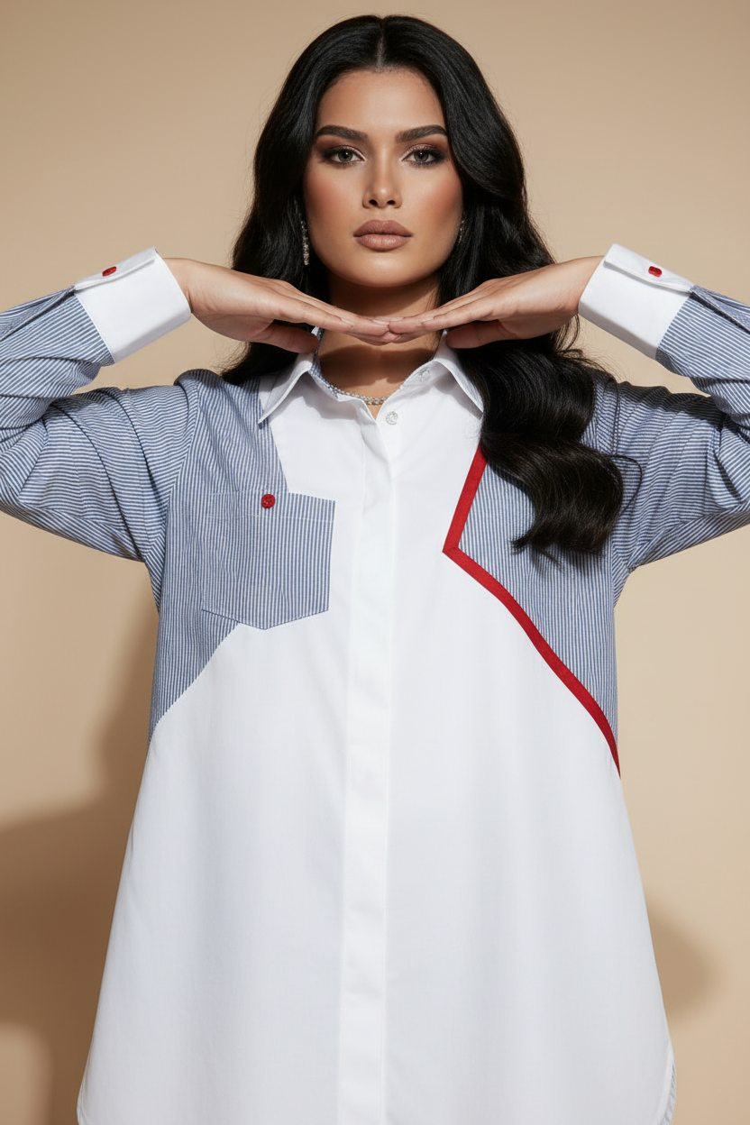 Elegant Poplin Shirt