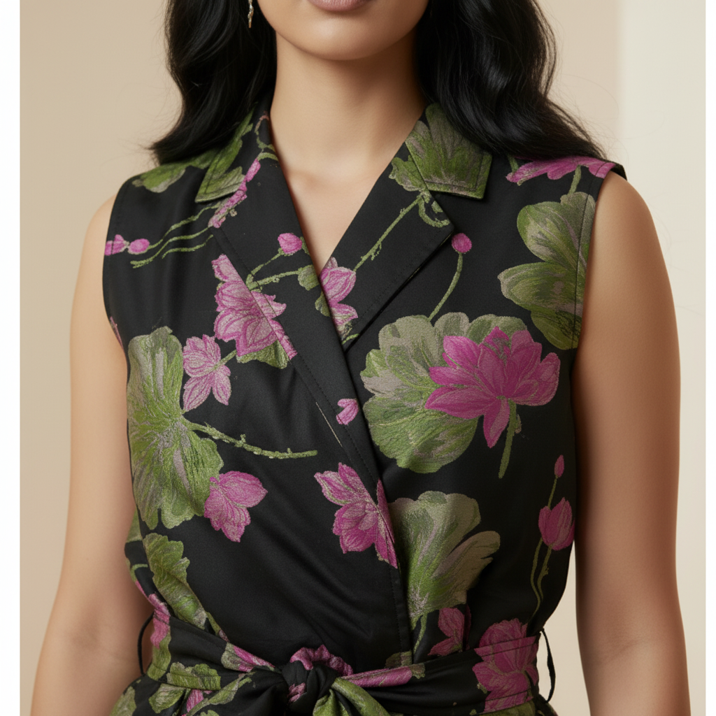 Premium Jacquard Two-Piece Set