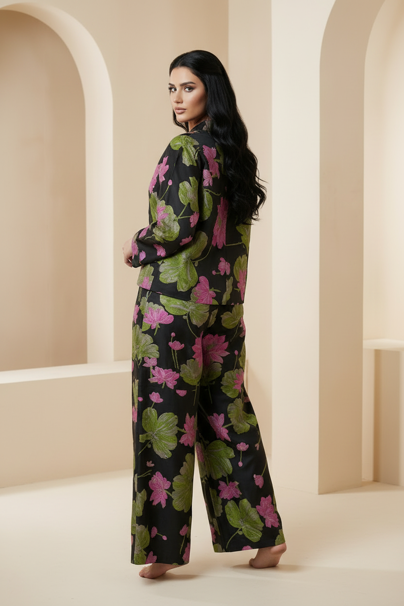 2 piece / full set jacquard