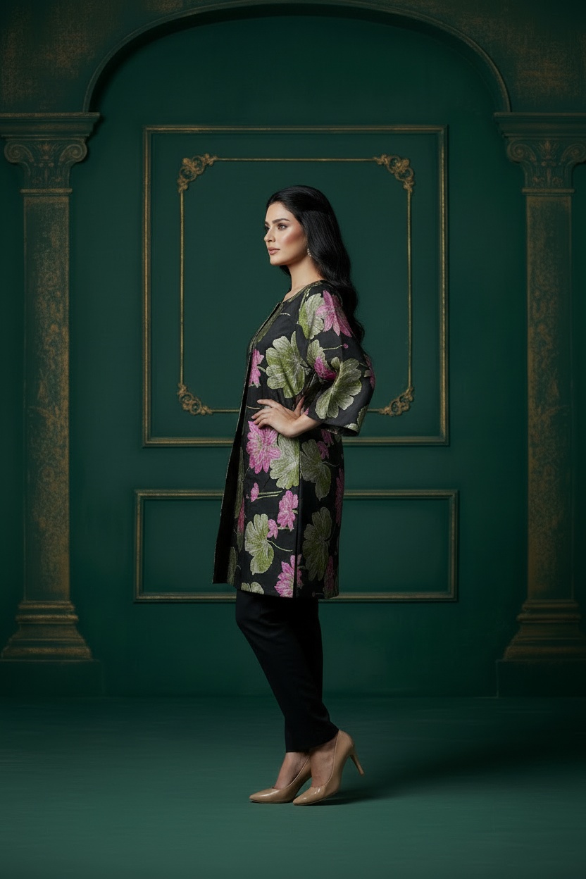 jacket jacquard - pants