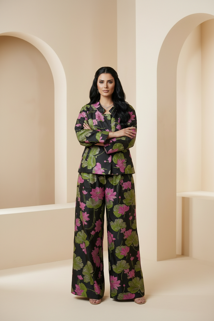 2 piece / full set jacquard