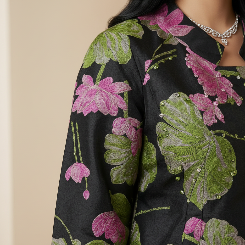 2 piece / full set jacquard