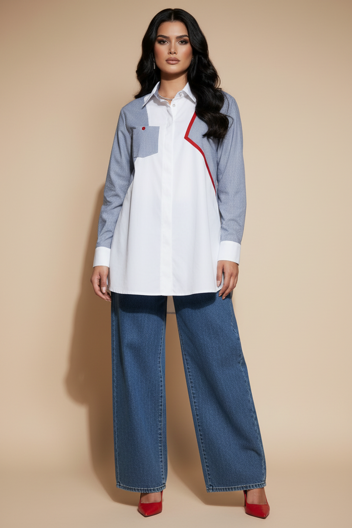 Elegant Poplin Shirt