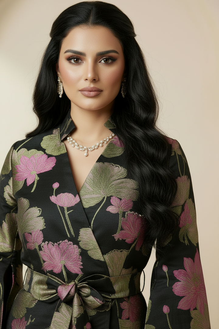 jacket jacquard - pants