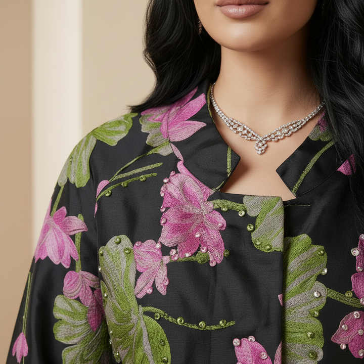 2 piece / full set jacquard