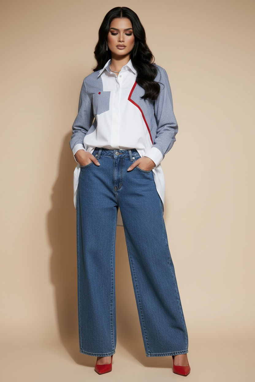 Elegant Poplin Shirt