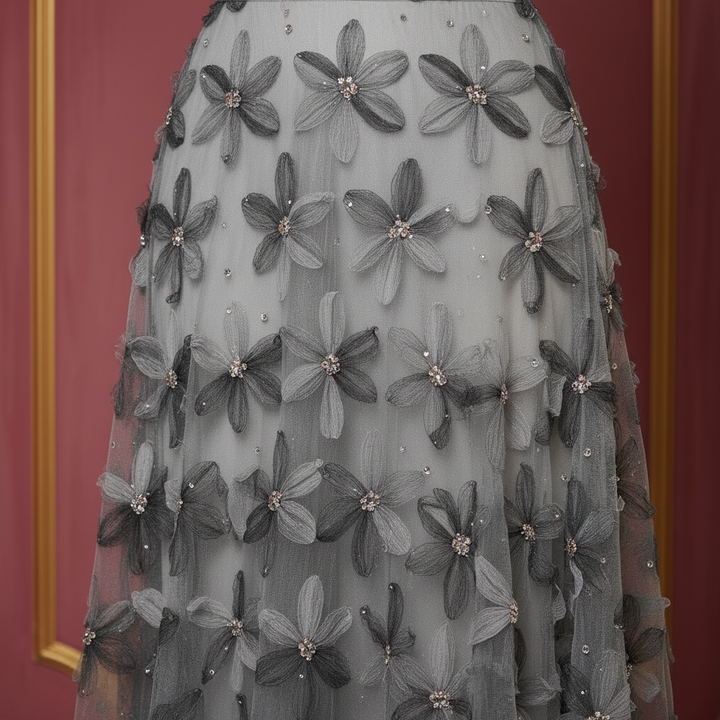 Blouse / Skirt - Grey