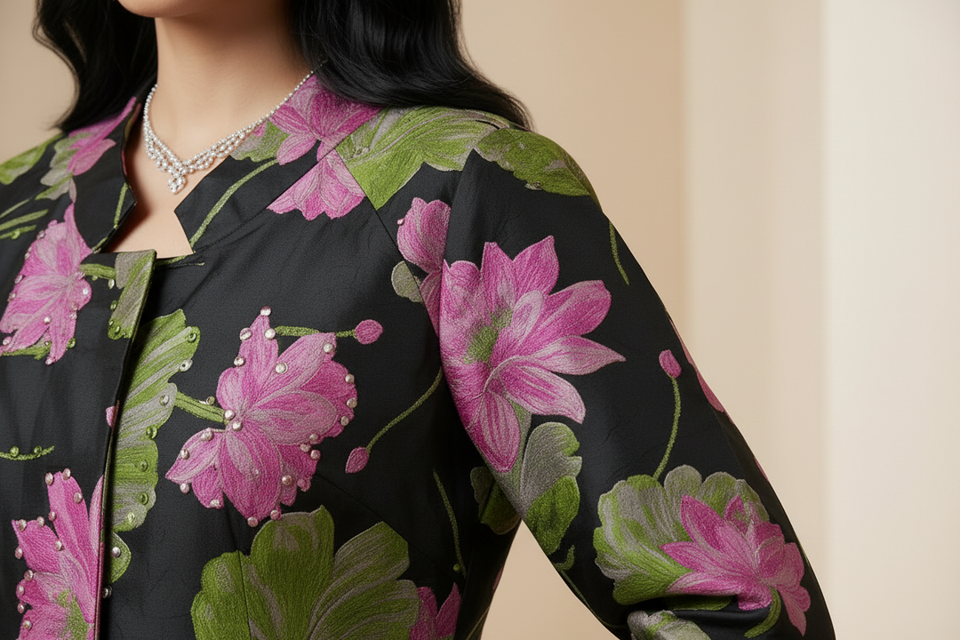 2 piece / full set jacquard