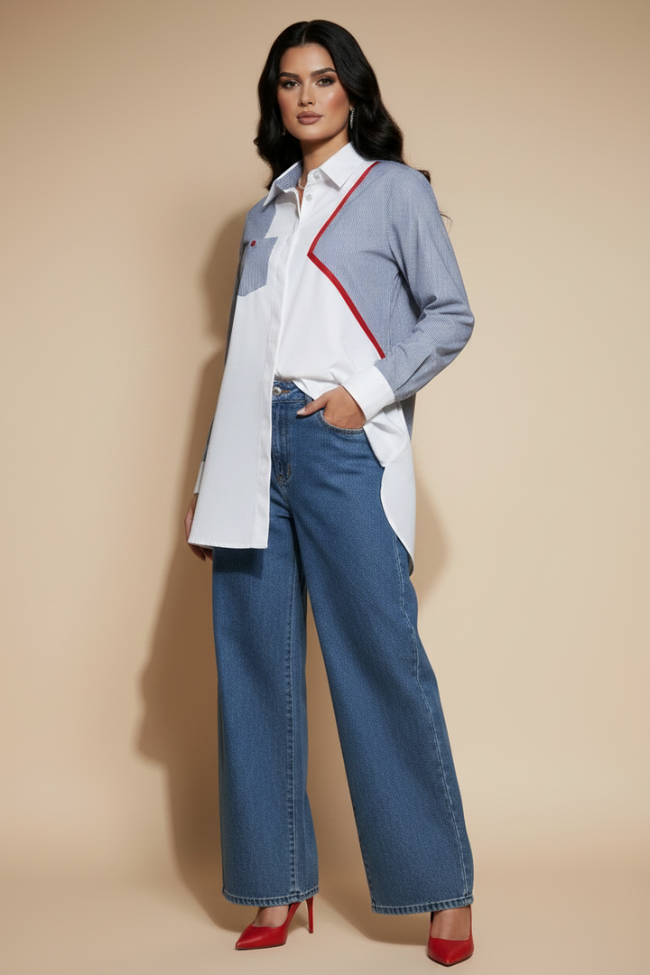 Elegant Poplin Shirt