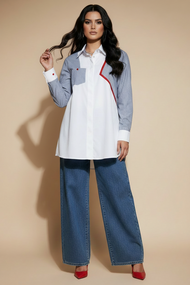 Elegant Poplin Shirt