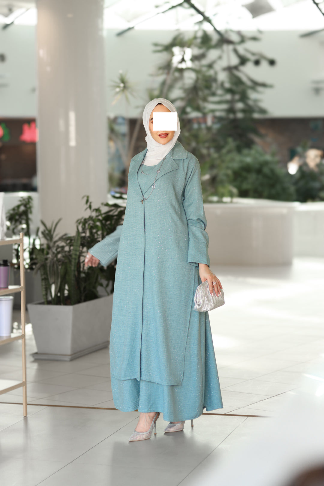 Celeste Linen Spark Dress
