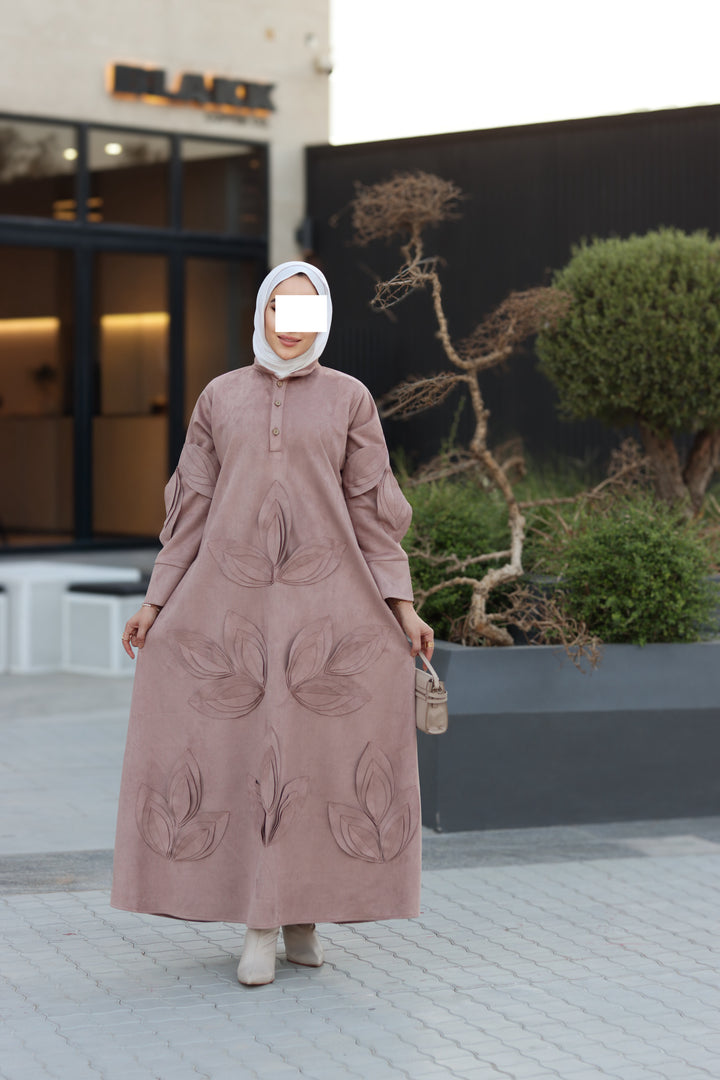 Rosewood Bloom Chamois Dress