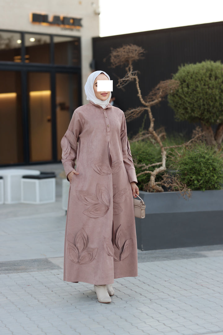 Rosewood Bloom Chamois Dress