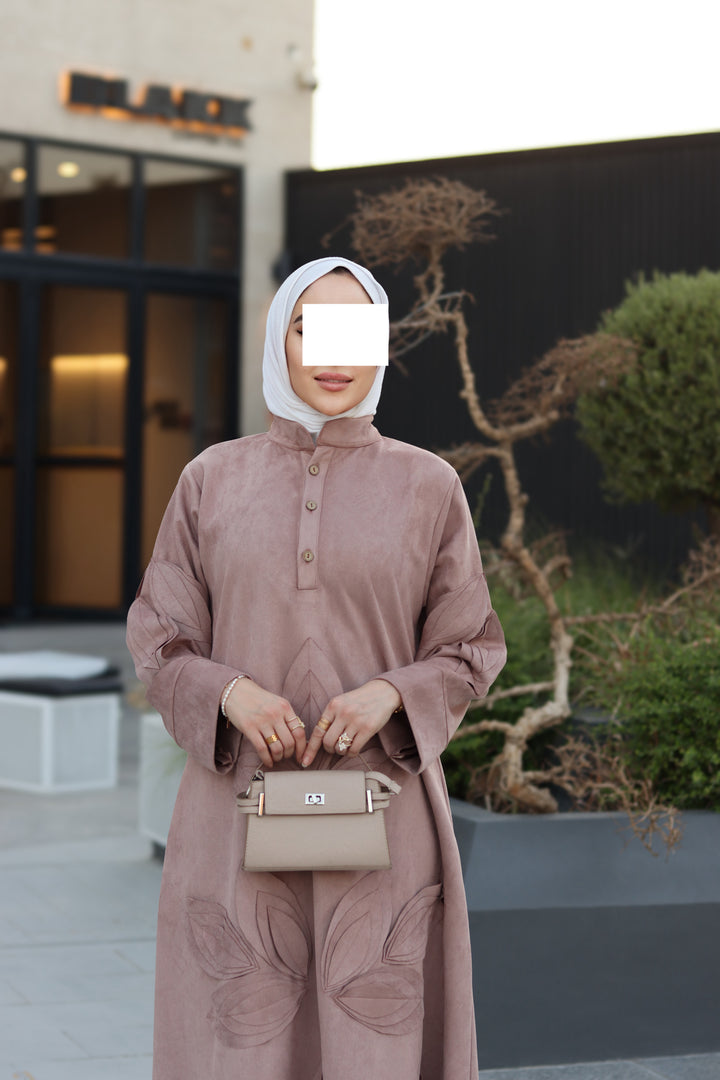 Rosewood Bloom Chamois Dress