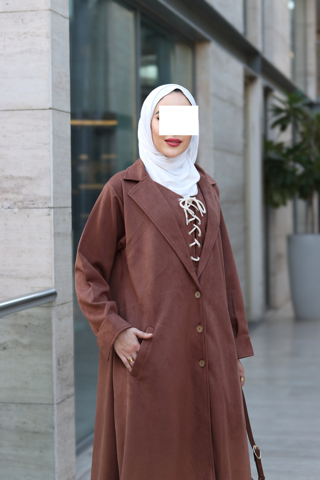 Mocha Lace Chamois Set