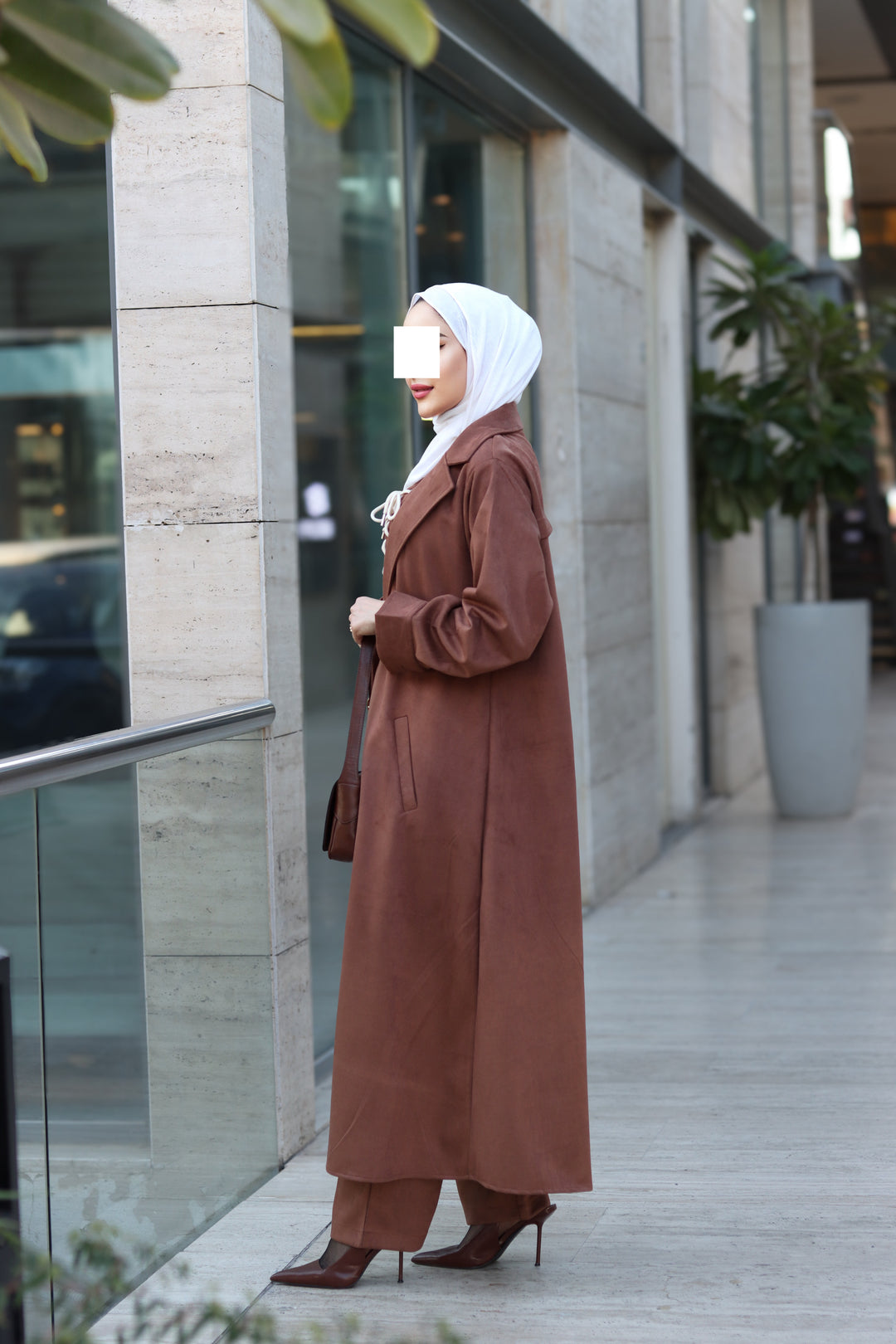 Mocha Lace Chamois Set