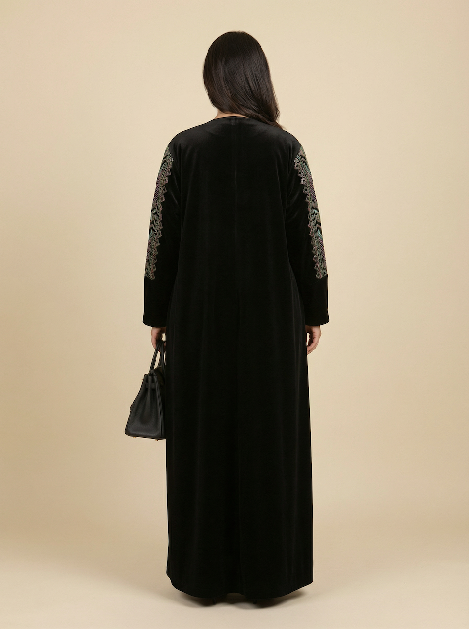 Daraa Velvet Set - Midnight