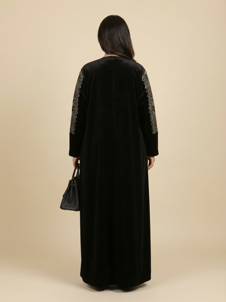 Daraa Velvet Set - Midnight