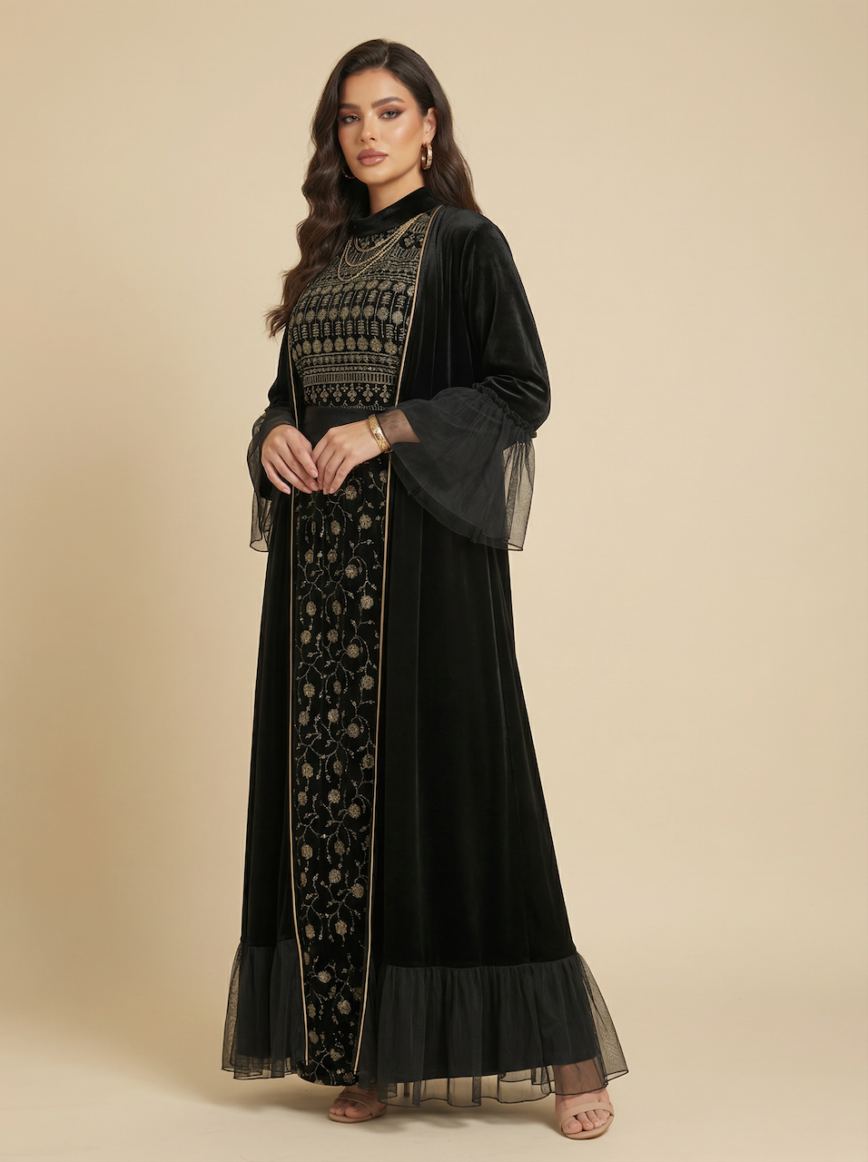 Daraa Velvet Set - Luxury