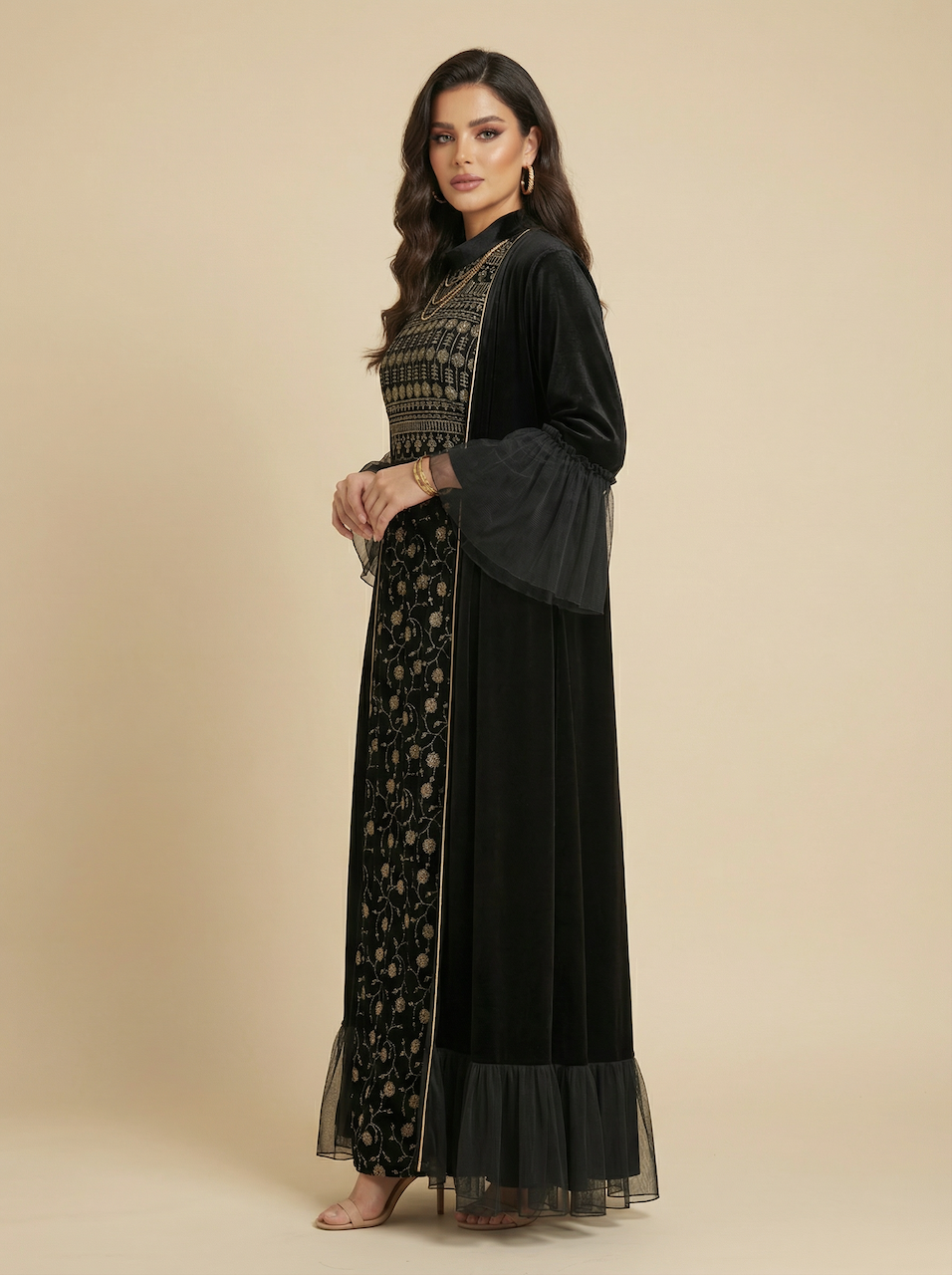Daraa Velvet Set - Luxury