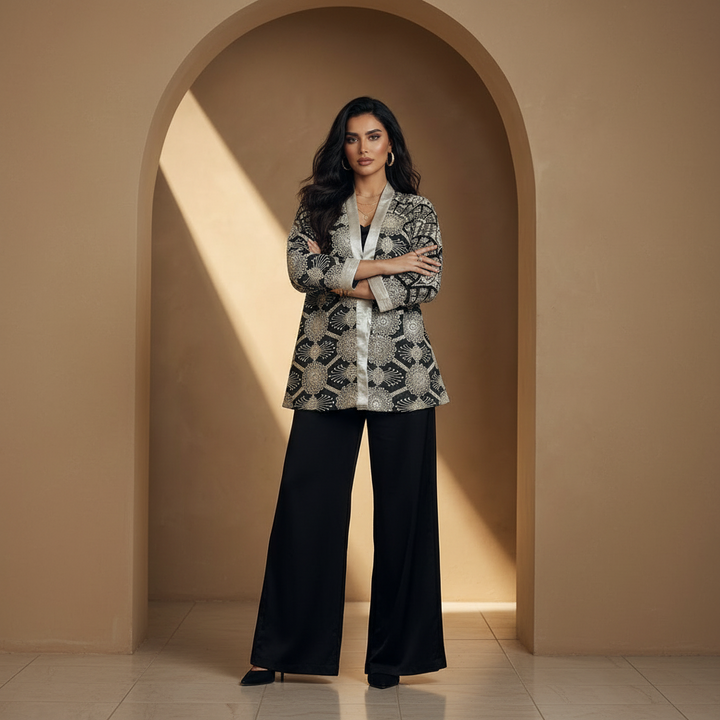 Velvet Embroidered Jacket