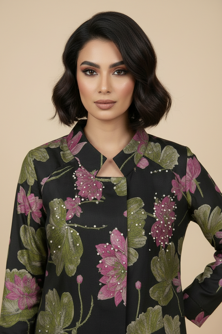 2 piece / full set jacquard