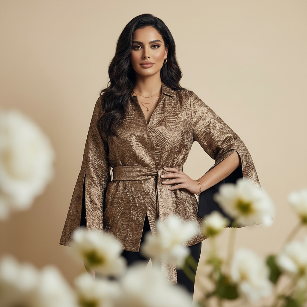 Elegant Jacket - Rose Gold or Silver