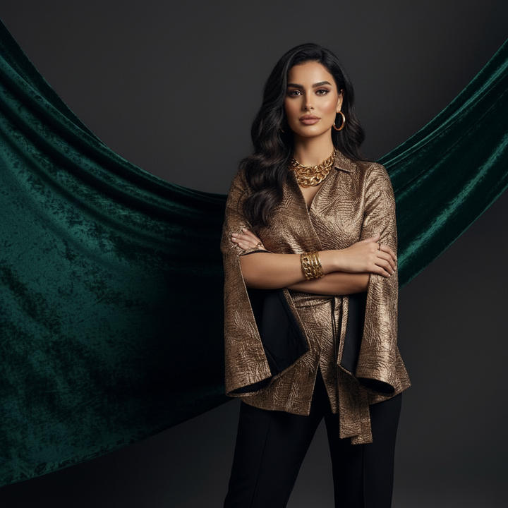 Elegant Jacket - Rose Gold or Silver