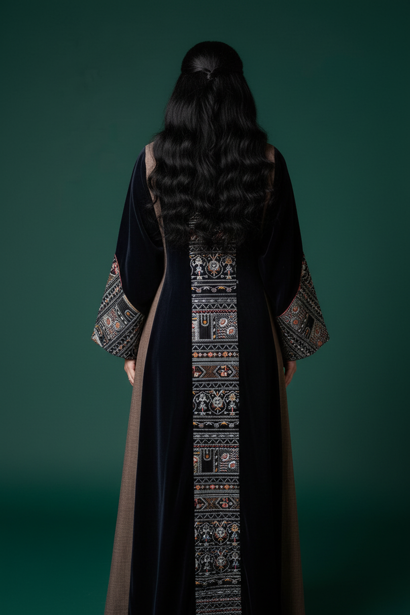 Daraa Back View from Flat Lay