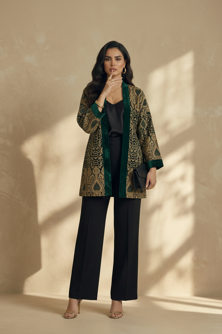 Fingertips on Lips - Sophisticated