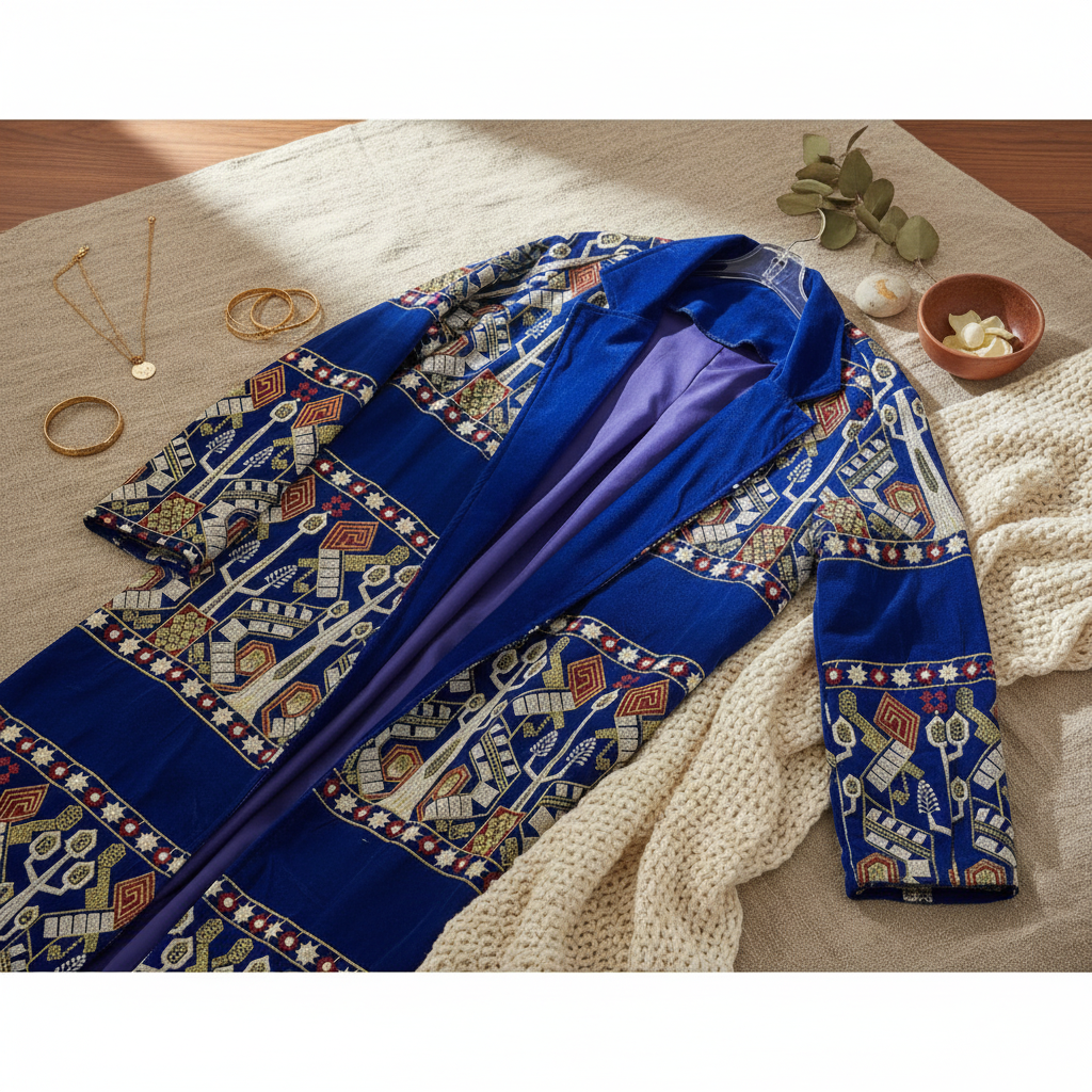 Flat lay composition