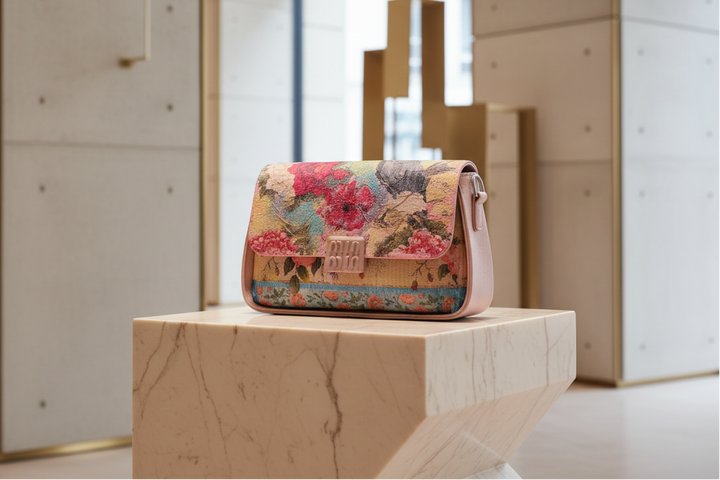 Floral Bird Bag Showroom Display