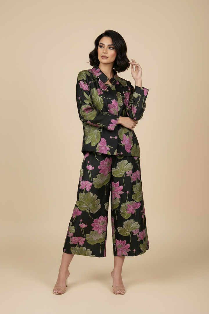 2 piece / full set jacquard