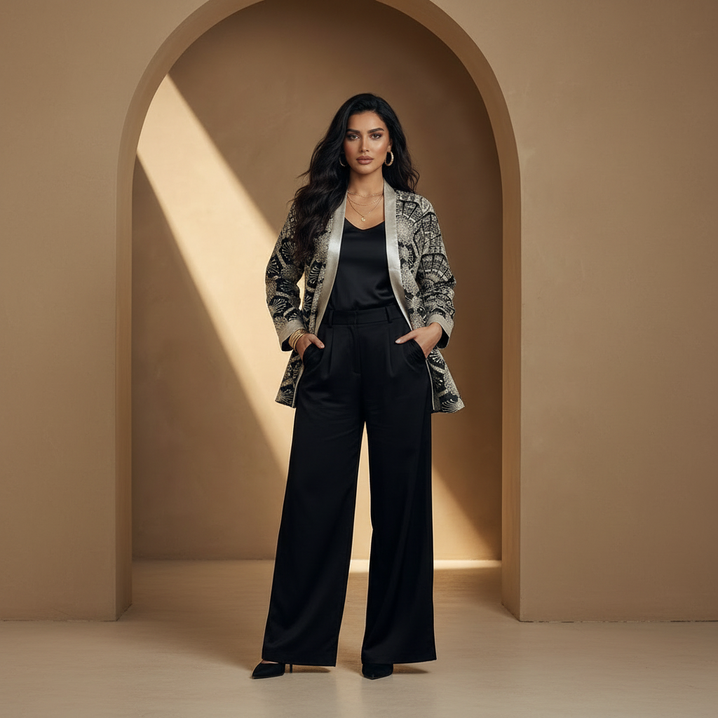 Velvet Embroidered Jacket