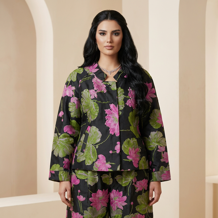 2 piece / full set jacquard