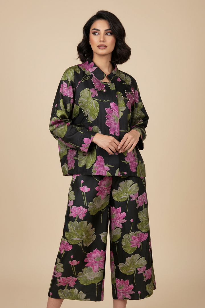 2 piece / full set jacquard