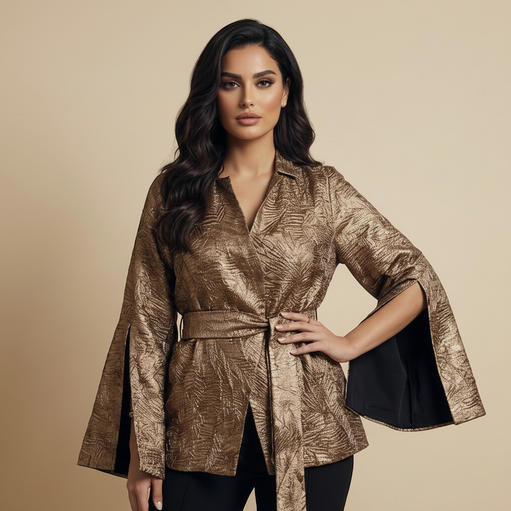 Elegant Jacket - Rose Gold or Silver