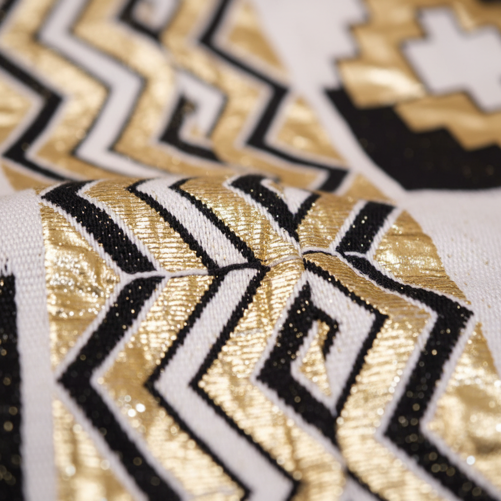 Macro Shot 1 - Chevron Pattern Detail