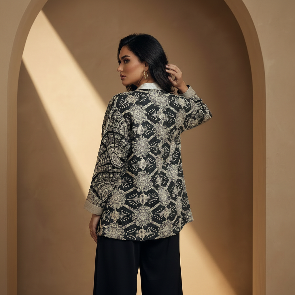 Velvet Embroidered Jacket