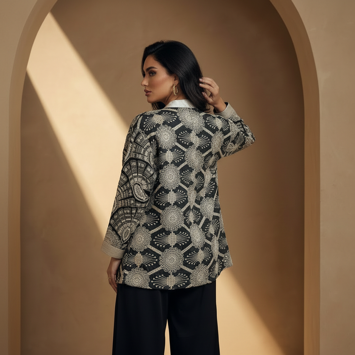 Velvet Embroidered Jacket