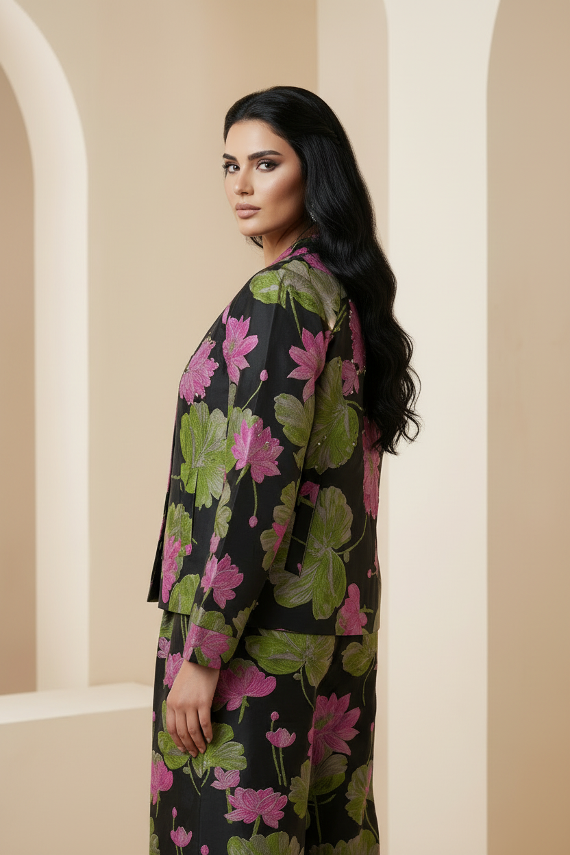 2 piece / full set jacquard