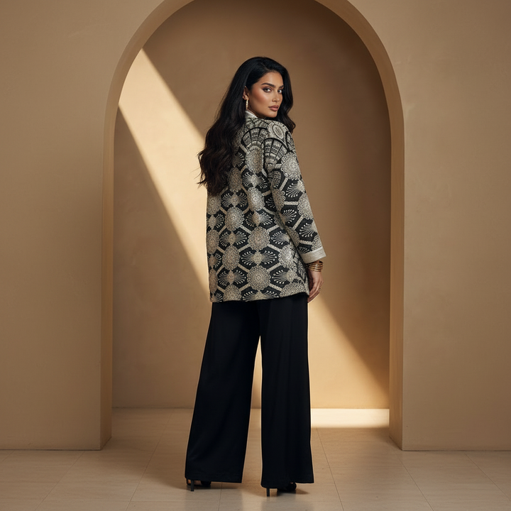 Velvet Embroidered Jacket