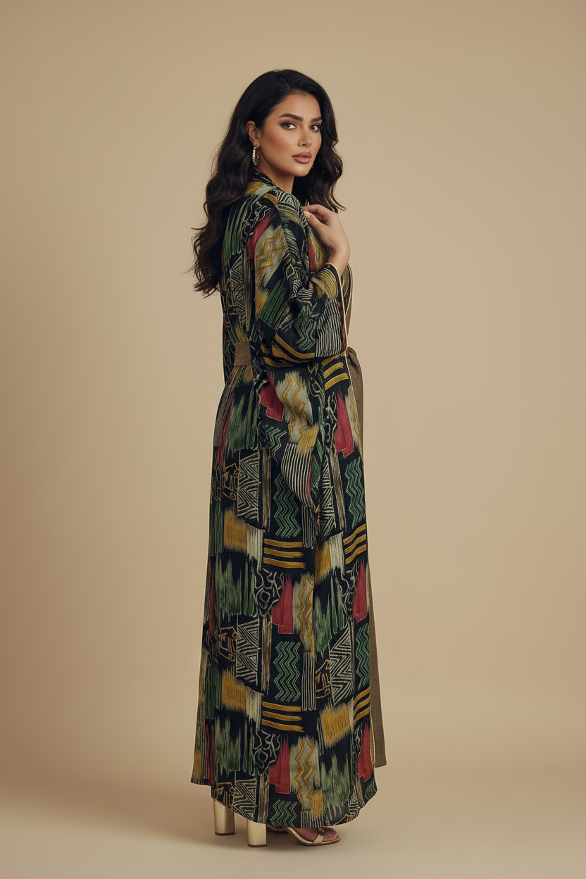 Over-the-shoulder with eye contact