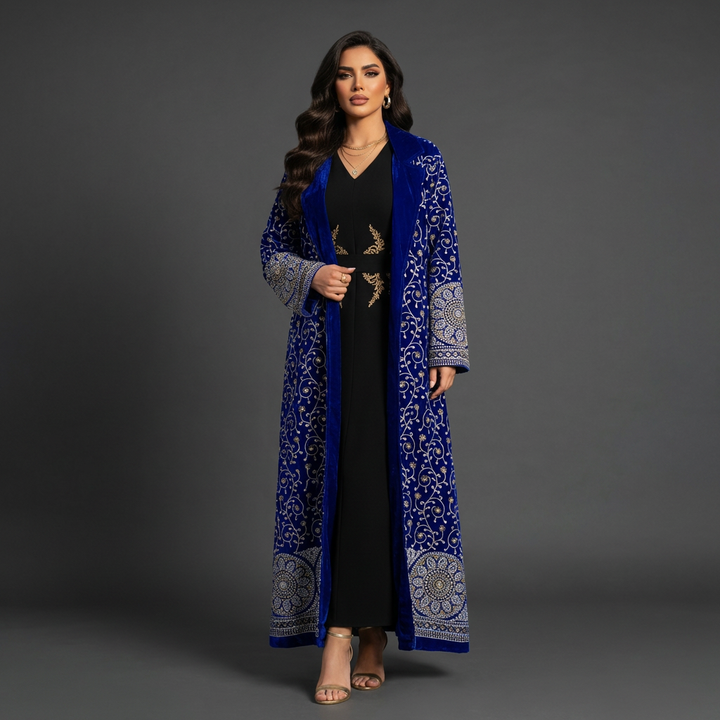Imperial Velvet Bisht