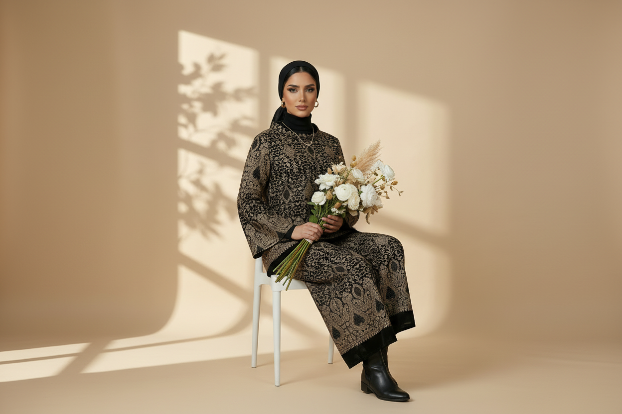 Seated shot with full framing