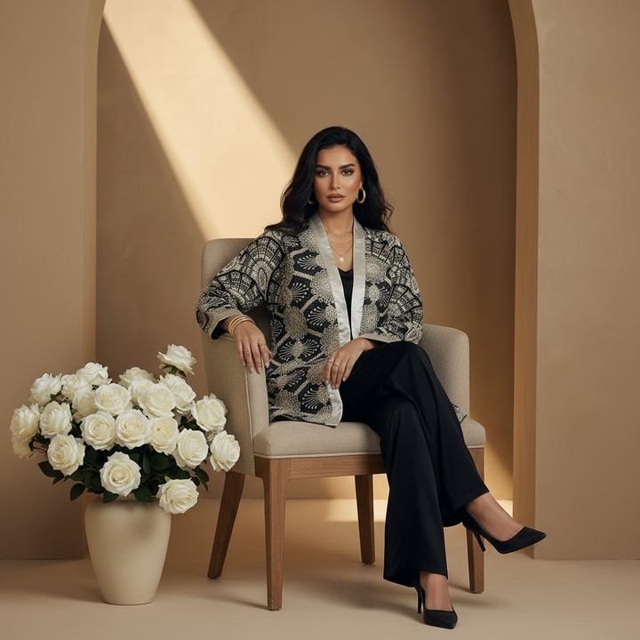 Velvet Embroidered Jacket