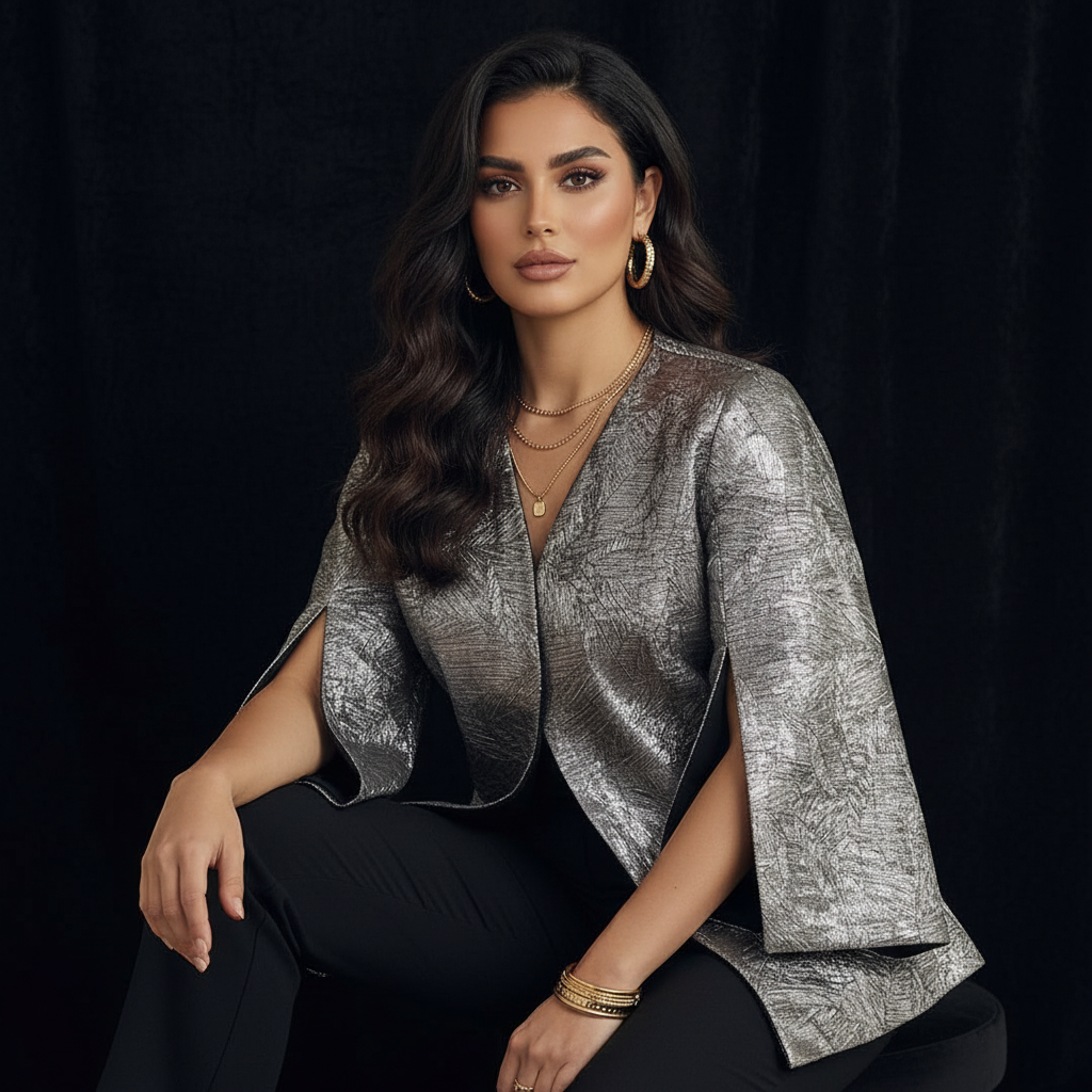 Elegant Jacket - Rose Gold or Silver