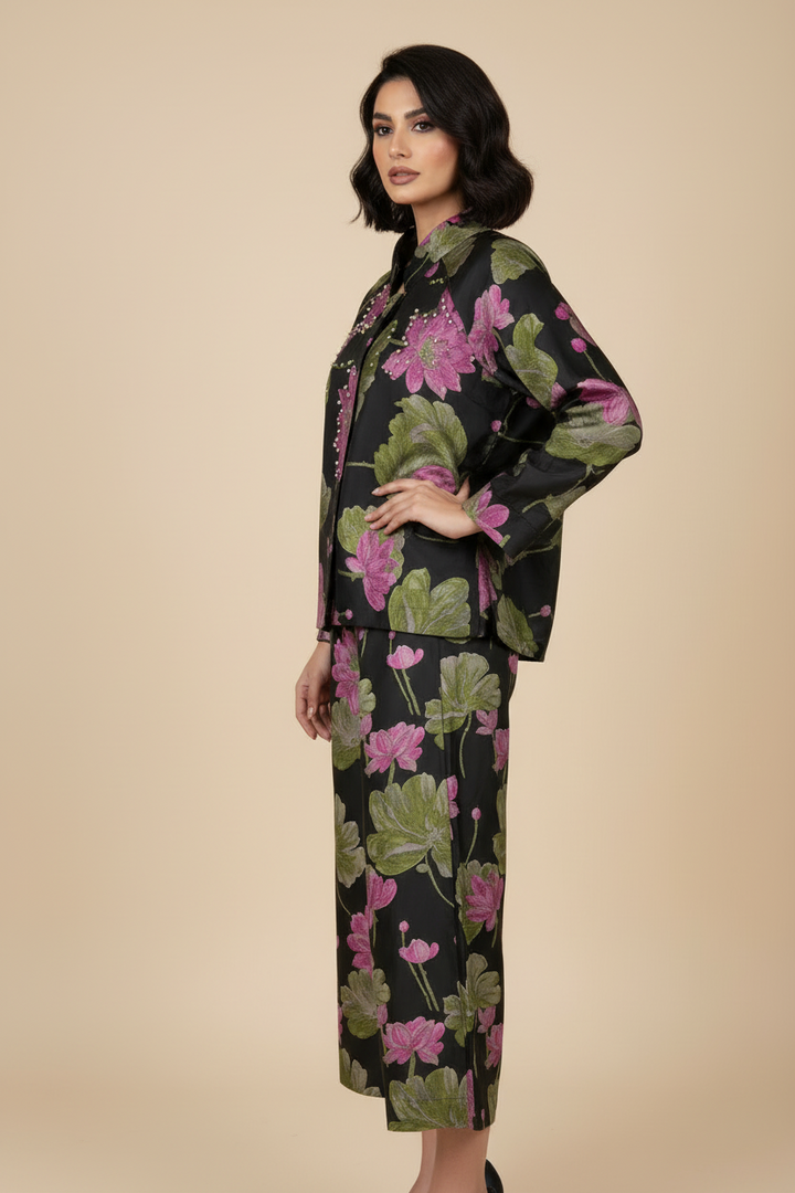 2 piece / full set jacquard