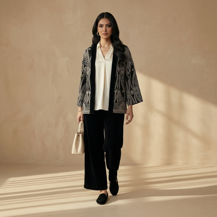 Walking pose with movement